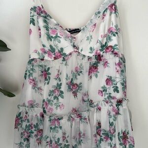 Floral Chiffon Top
